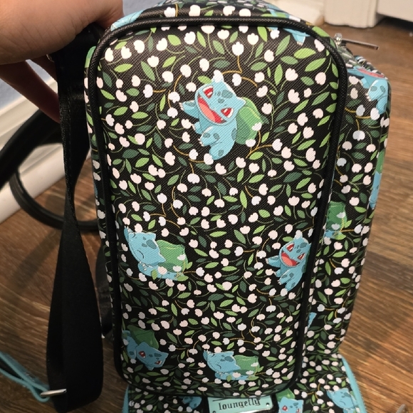 Loungefly Pokémon Backpack and Wallet - Black and Blue - Picture 2 of 7